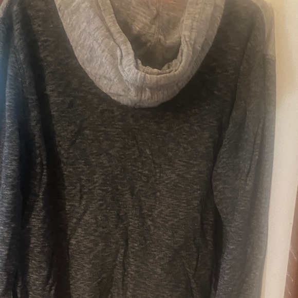 Lucky Brand Two-Tone Gray Hoodie - Picture 3 of 3